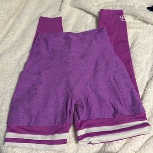 bombshell scrunch thigh highs